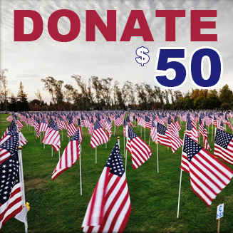 Donate $50 - Field of Honor Charities (no flag)